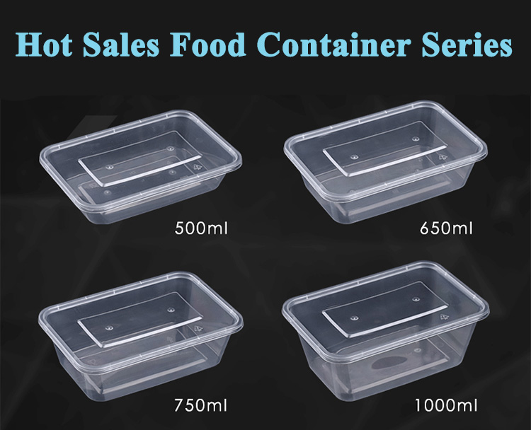 Disposable Plastic Food Containers