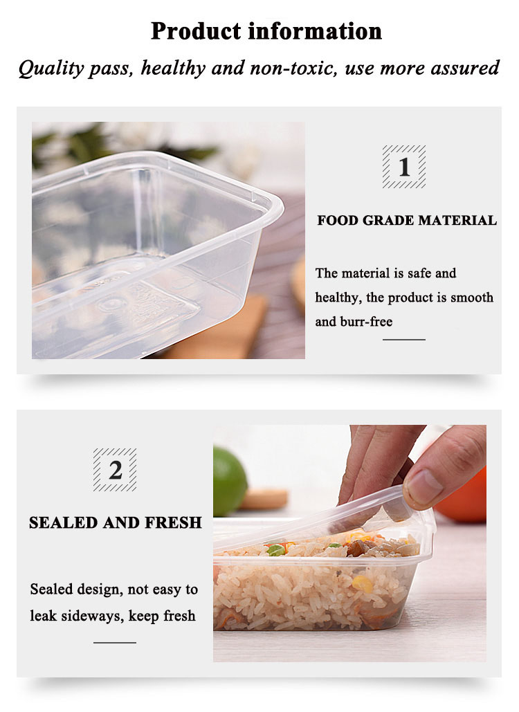 Eco Friendly Disposable Food Containers 
