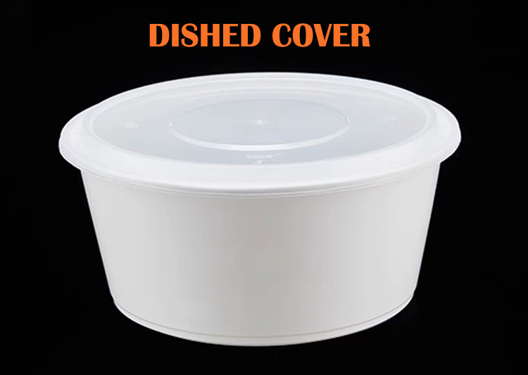 Disposable Clear Round Food Packing