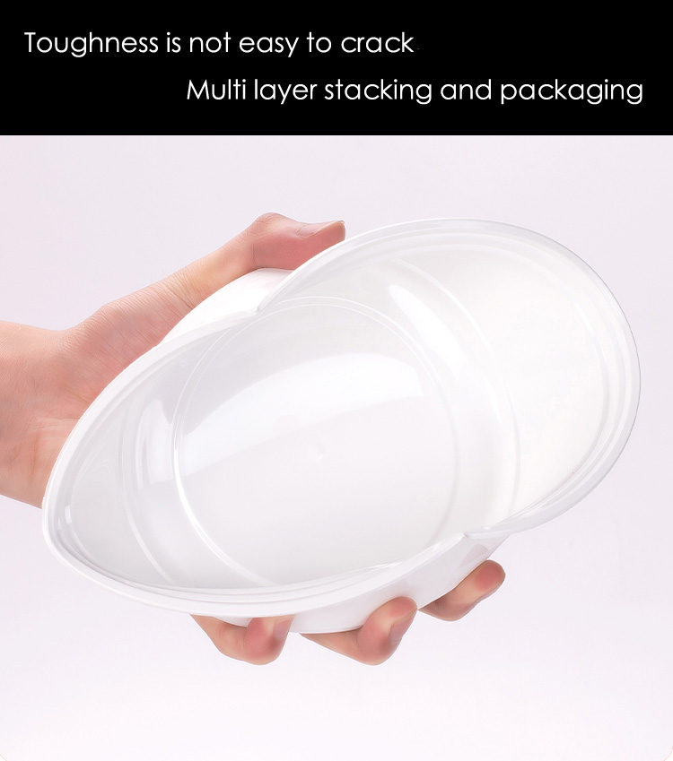 Disposable PP Large Round Lunch Box