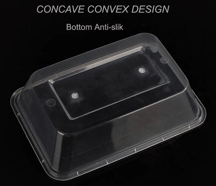 Disposable Plastic Meal Prep Containers