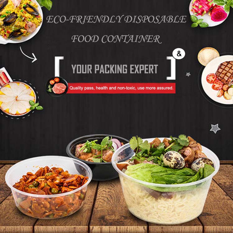 Disposable Medium Round Food Containers