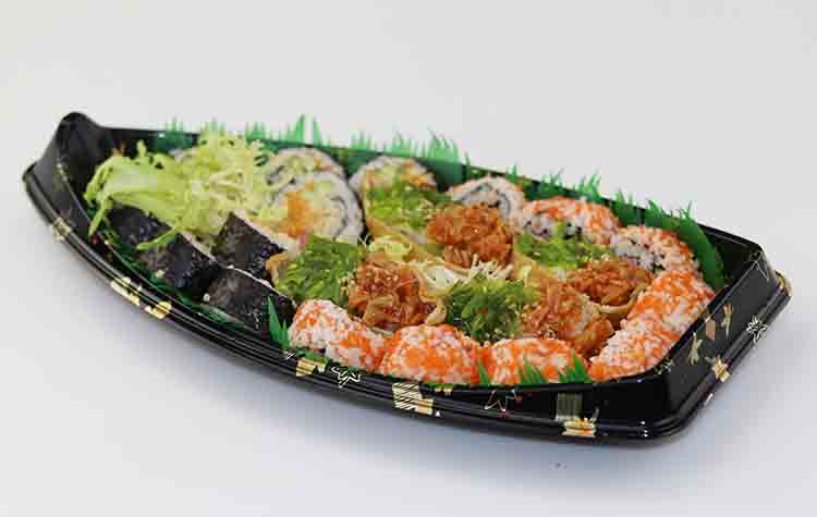 Disposable Platter Sushi Trays Food Packing