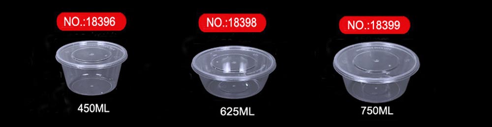 Disposable Plastic Food Containers