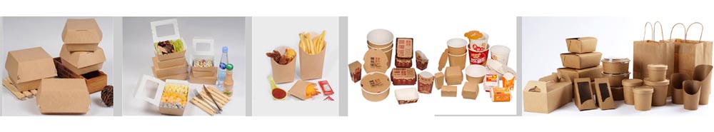 Disposable Paper Food Packing