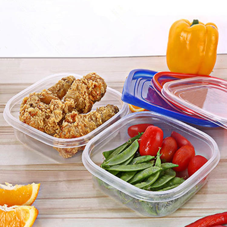 Disposable Microwavable Square Food Storage Containers