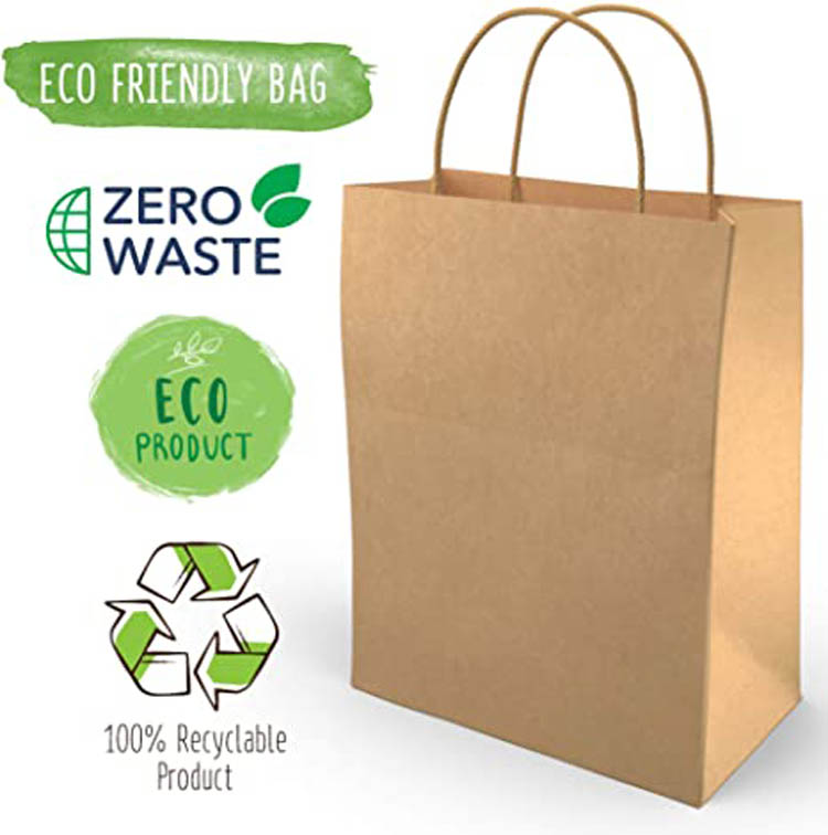 Eco Friendly Kraft Food Bags