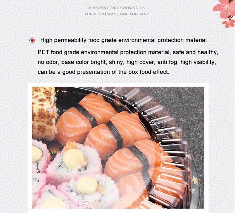 Round Sushi Trays wholesale