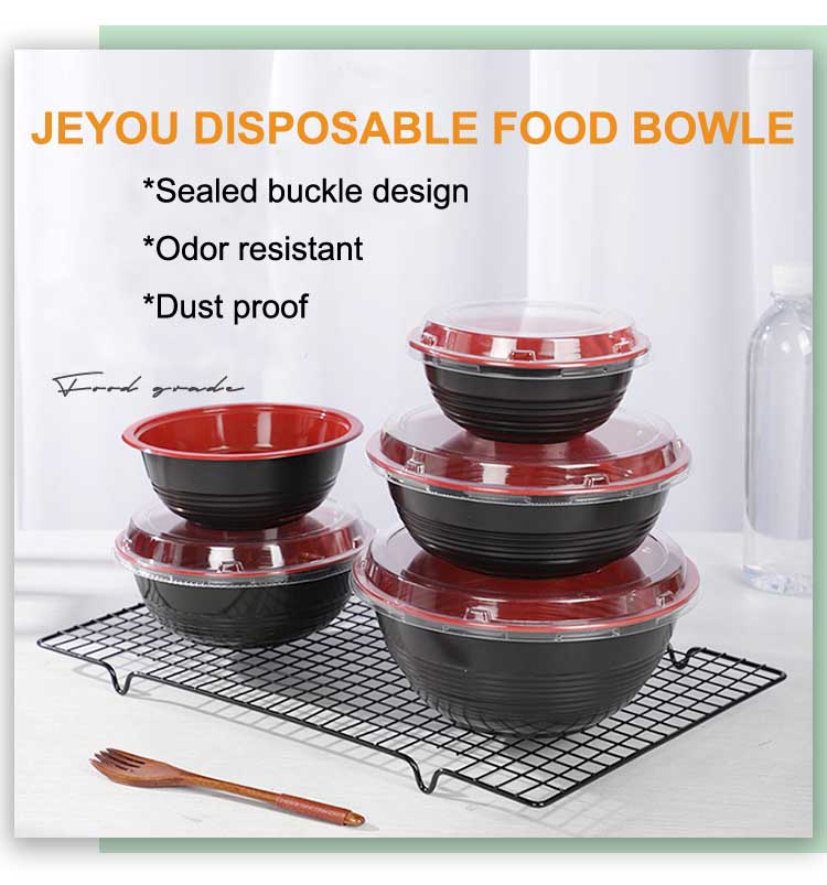 Disposable Round Food Bowls