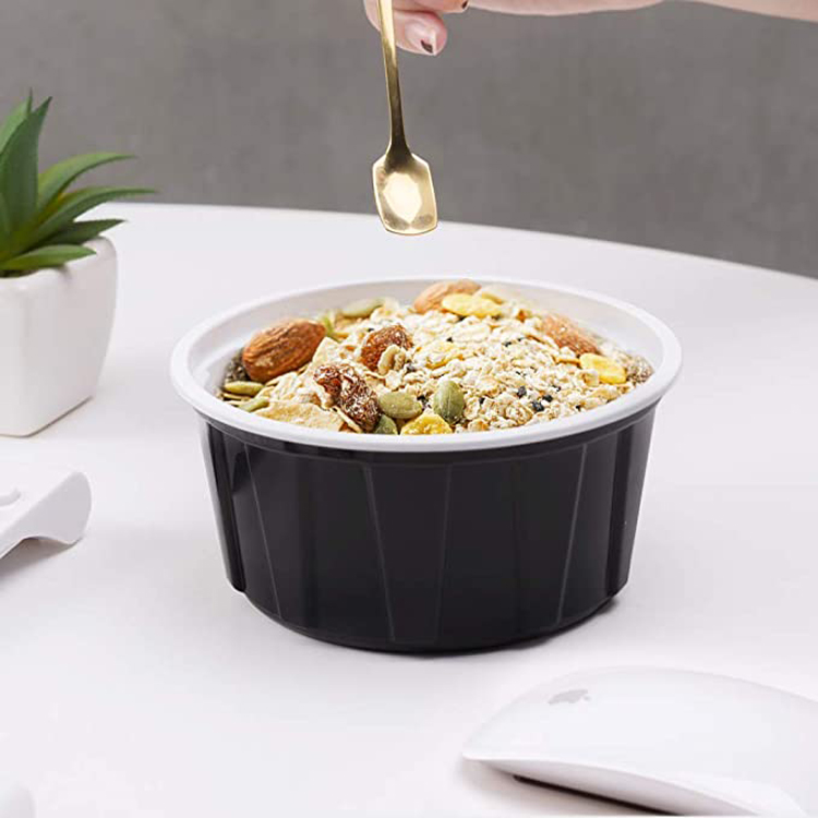 Disposable Plastic Soup Bowl With Lid