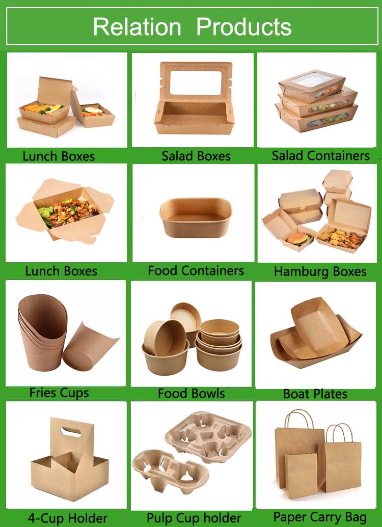 Disposable Kraft Paper Sandwich Box