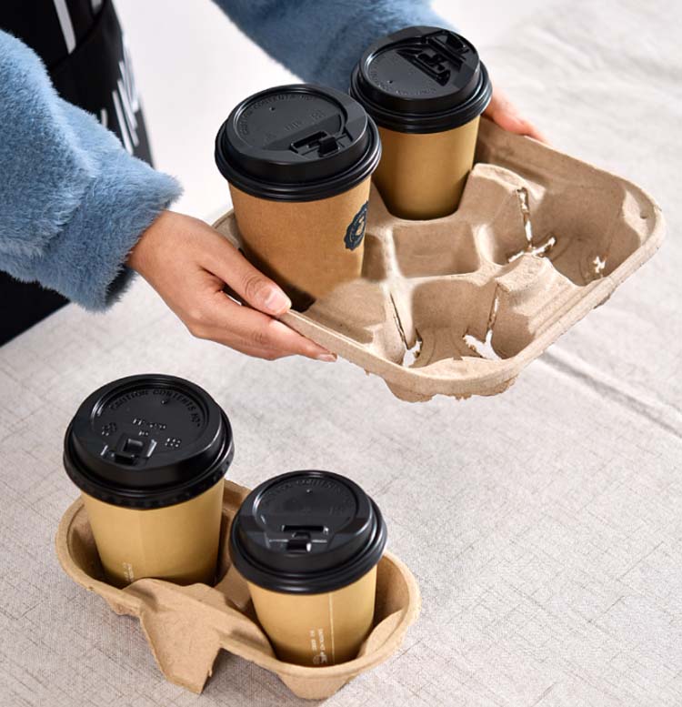 Eco-friendly Carry Holder for Hot and Cold Drinks