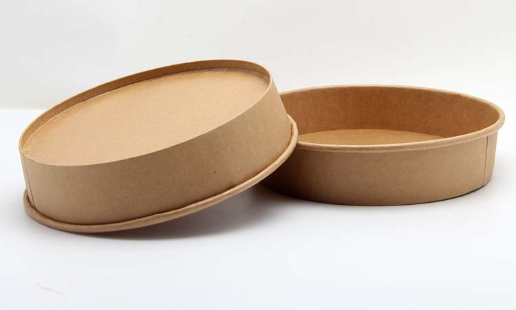 Eco-friendly Kraft Paper Salad Bowl