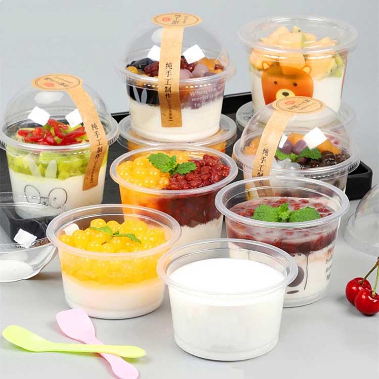 Disposable Parfait Crystal Cups