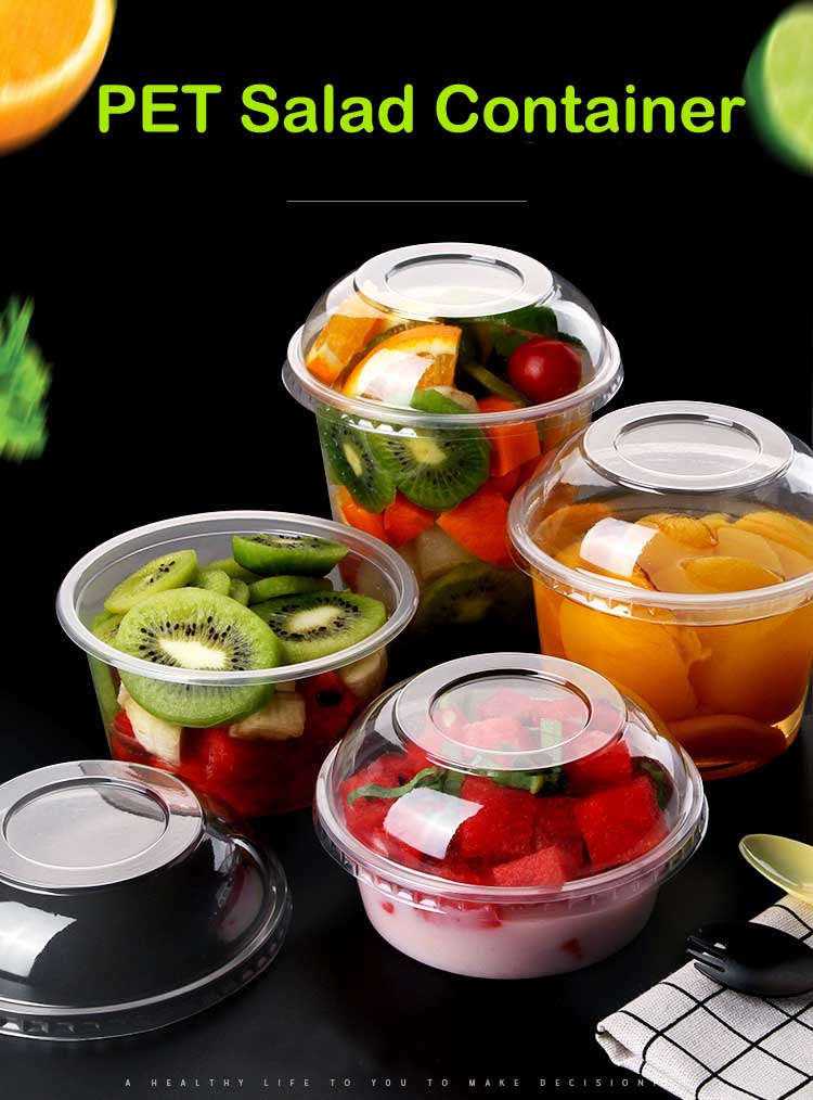 Disposable Clear Salad Bowl