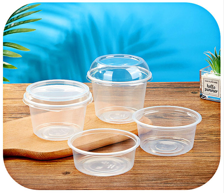 Disposable PET Clear Snack Bowl