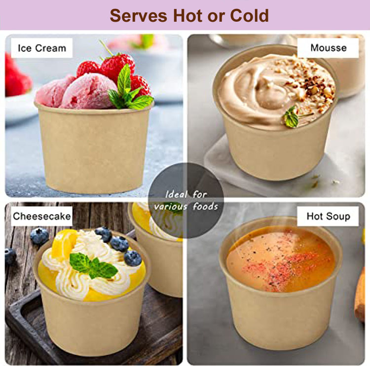 Disposable Ice Cream Cups supplier