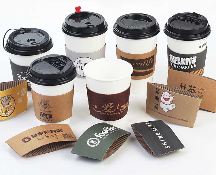 OEM & ODM Kraft Paper Cup Sleeves