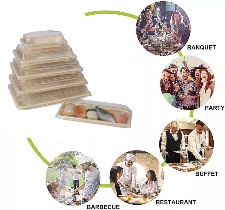 Biodegradable Sushi Tray Supplier