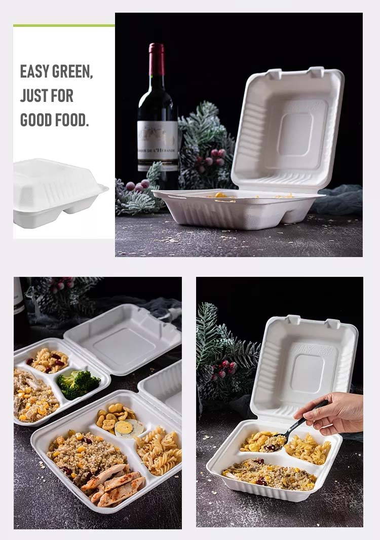 Pulp Microwave Food Containers