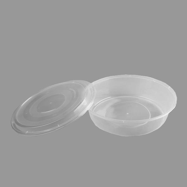 Disposable Large Round Meal Prep Containers
