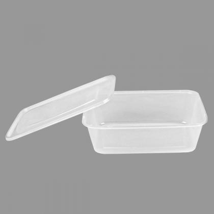 Disposable Retangle Lunch box with lid