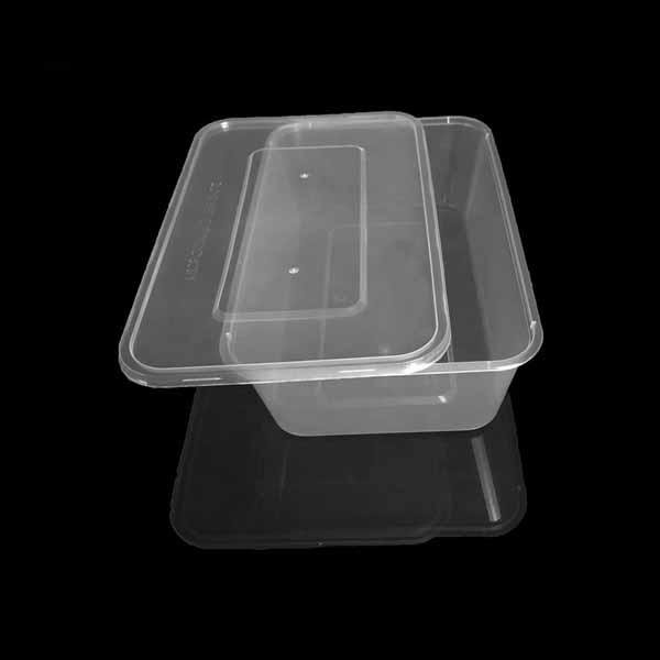Disposable Retangle Lunch box with lid