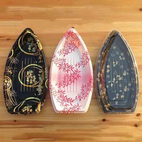 Boat-shaped Platter Sushi Trays