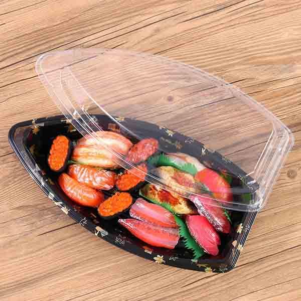 Boat-shaped Platter Sushi Trays