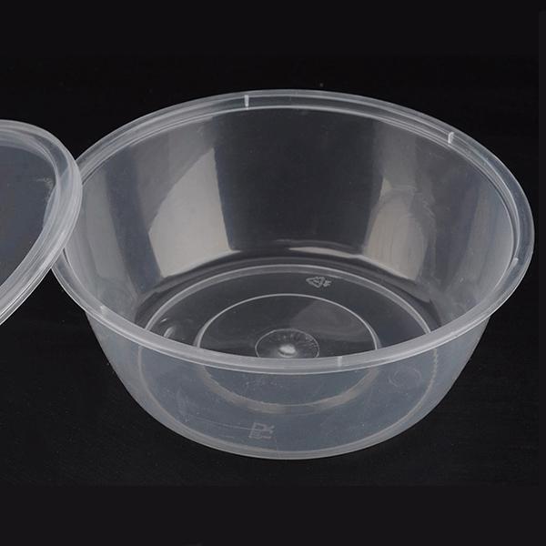 Plastic Take Away Round Food Container