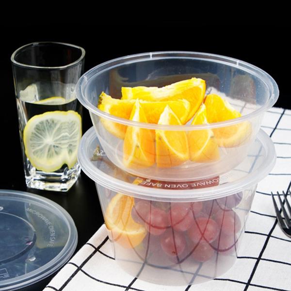 Plastic Take Away Round Food Container