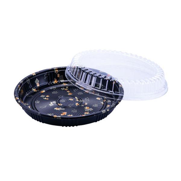 Round Sushi Plate With Lid