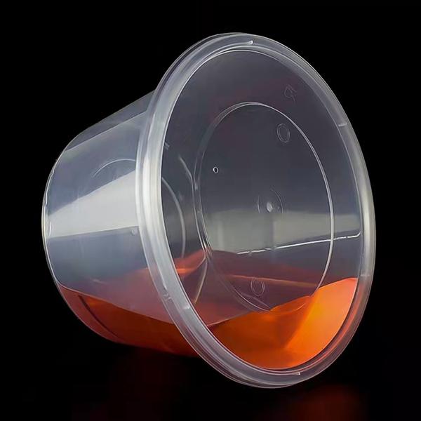 Disposable Round Lunch box with lid