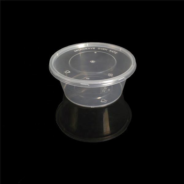 Small To go Round Meal Prep Containers
