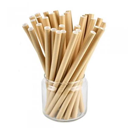 Disposable Kraft Paper Straws