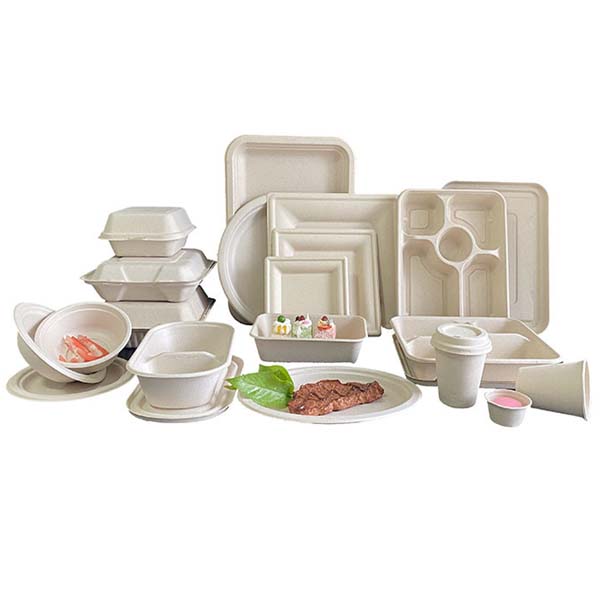 Biodegradable Sugarcane Bagasse / Pulp Tablewares