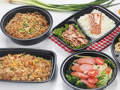 Microwave Disposable Plastic Food Container 